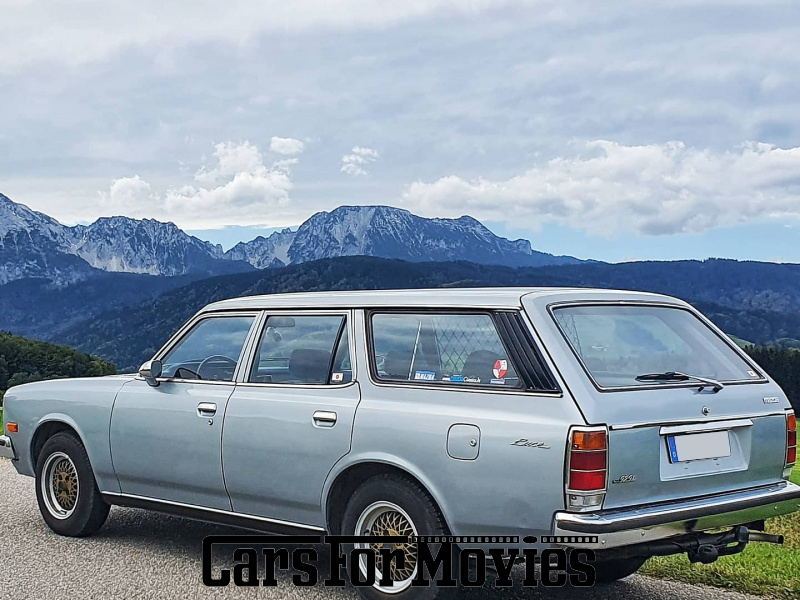 CarsForMovies | Mazda 929 1979 Japan Blau Blau Zivilfahrzeug Kombi Bayern 5865 Oldtimer Anhängerkupplung Alufelgen Holzlenkrad